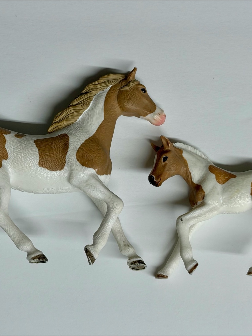 Schleich Paint Horse Mare and Foal